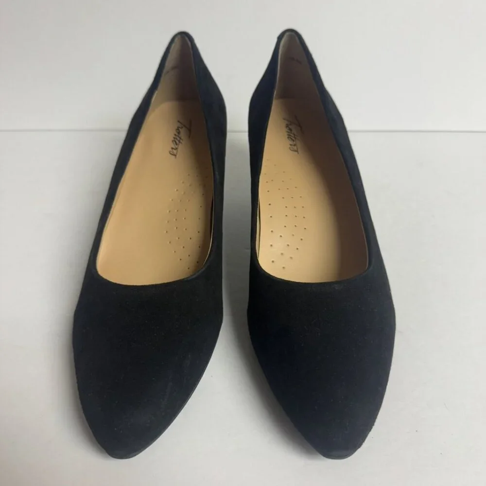 Trotters Womens Kiera Pump Heel Black Size 10.5 M